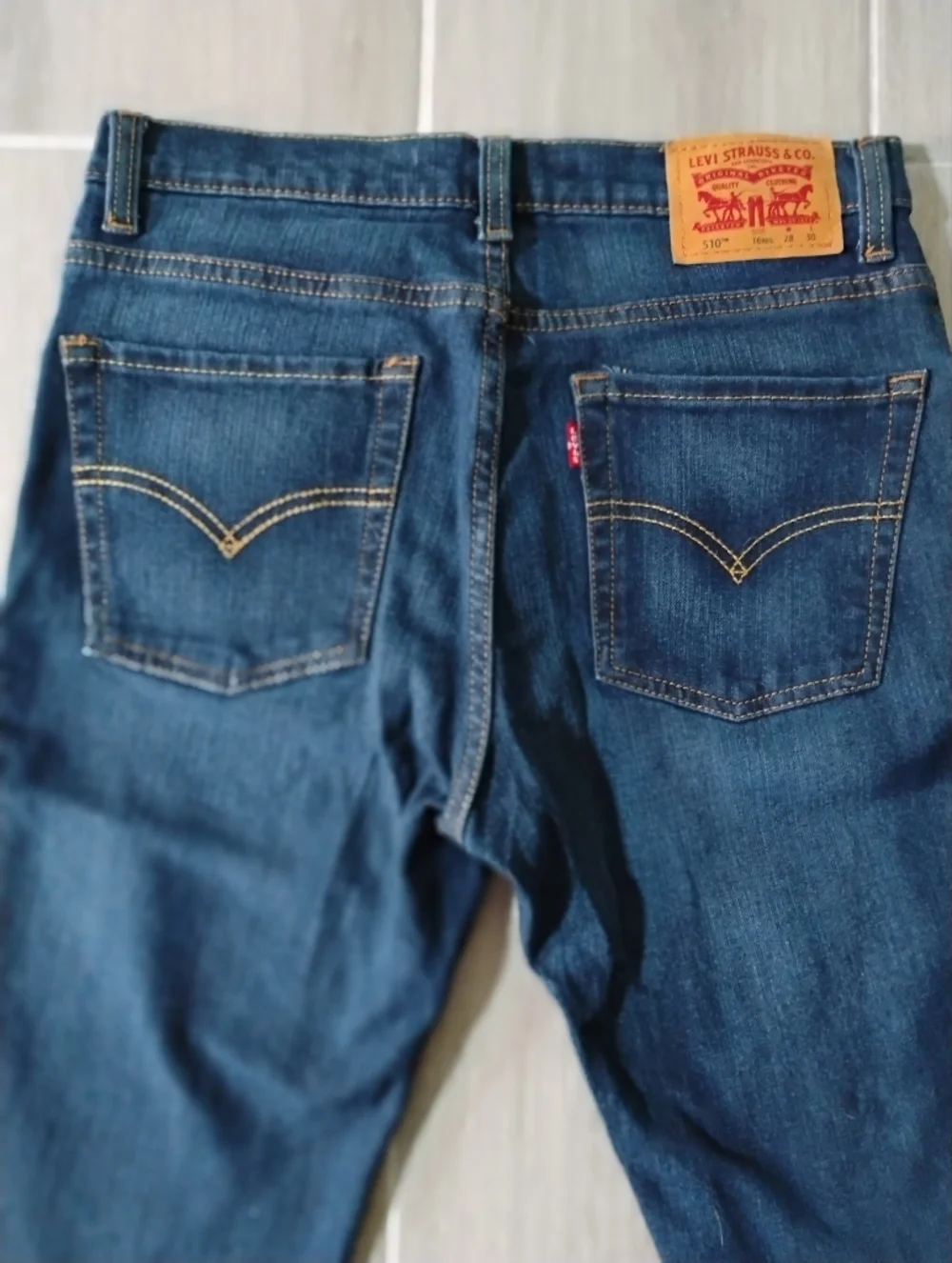 Levi 510 Skinny Jeans Boys 16 Reg
